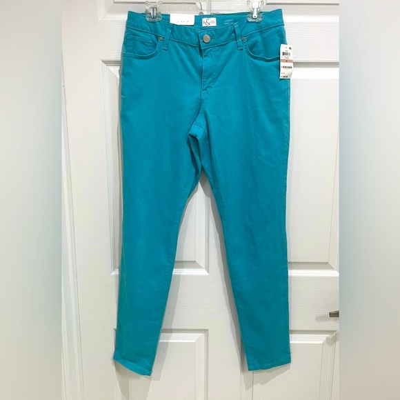 🐬Aqua Blue Jeggings🐬 - Picture 2 of 15